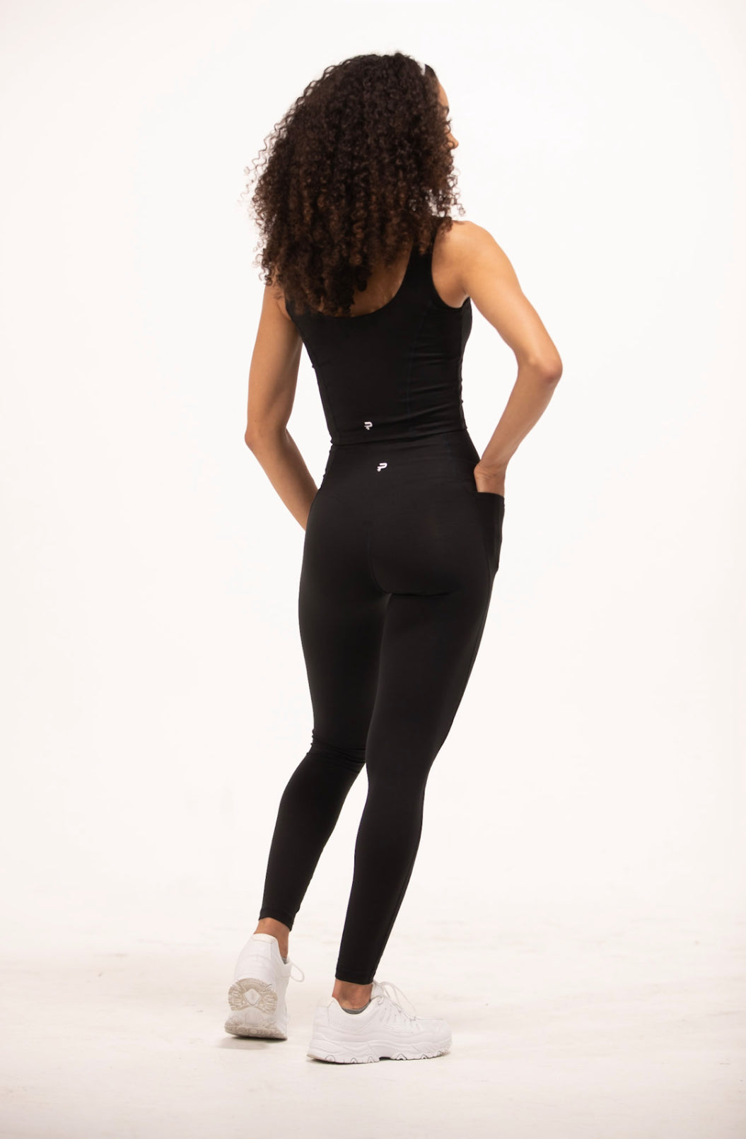 DREAM High-Rise Pants with Pockets - Black