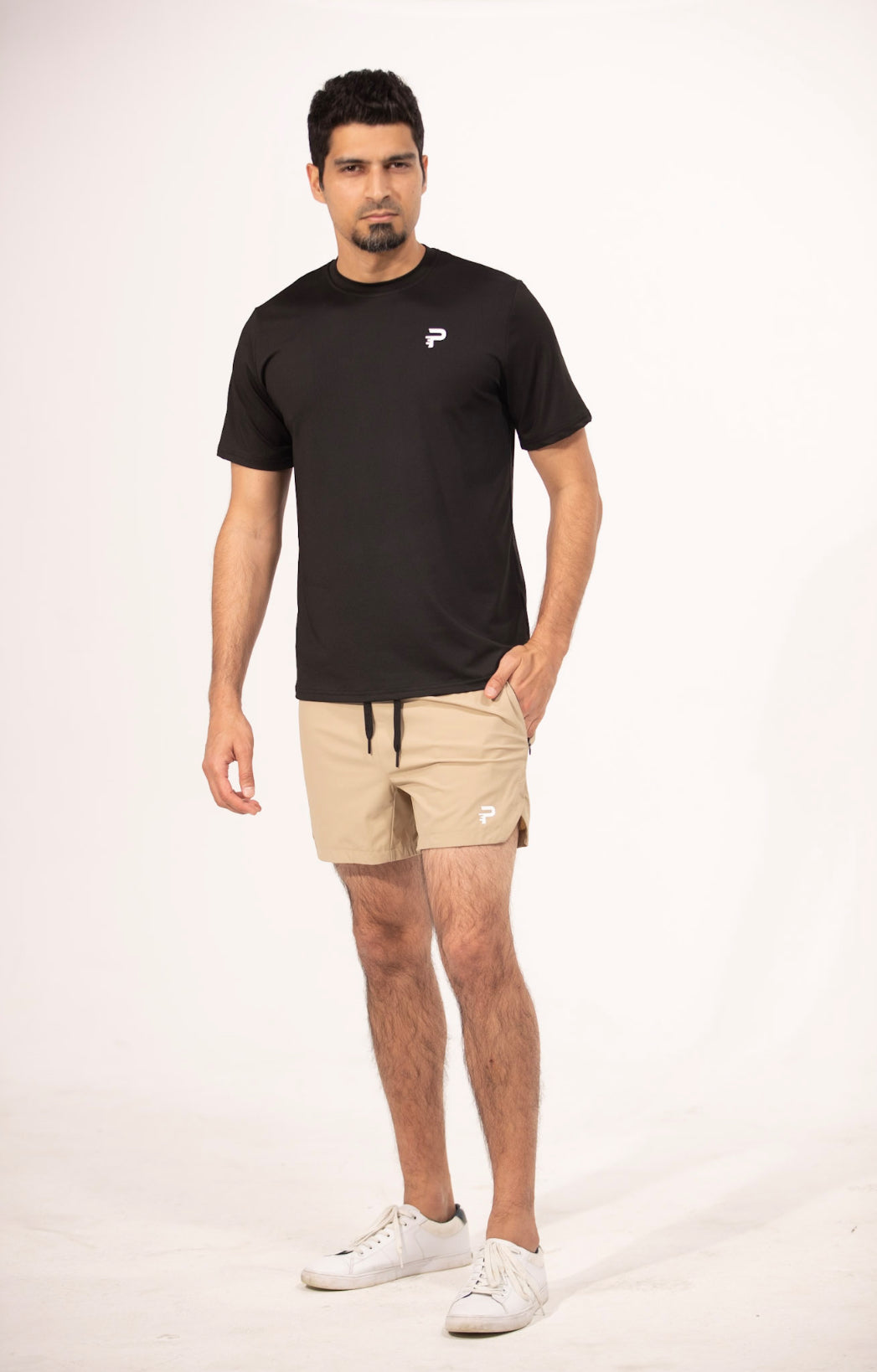 Essential Training Linerless Shorts 5 inch - Beige