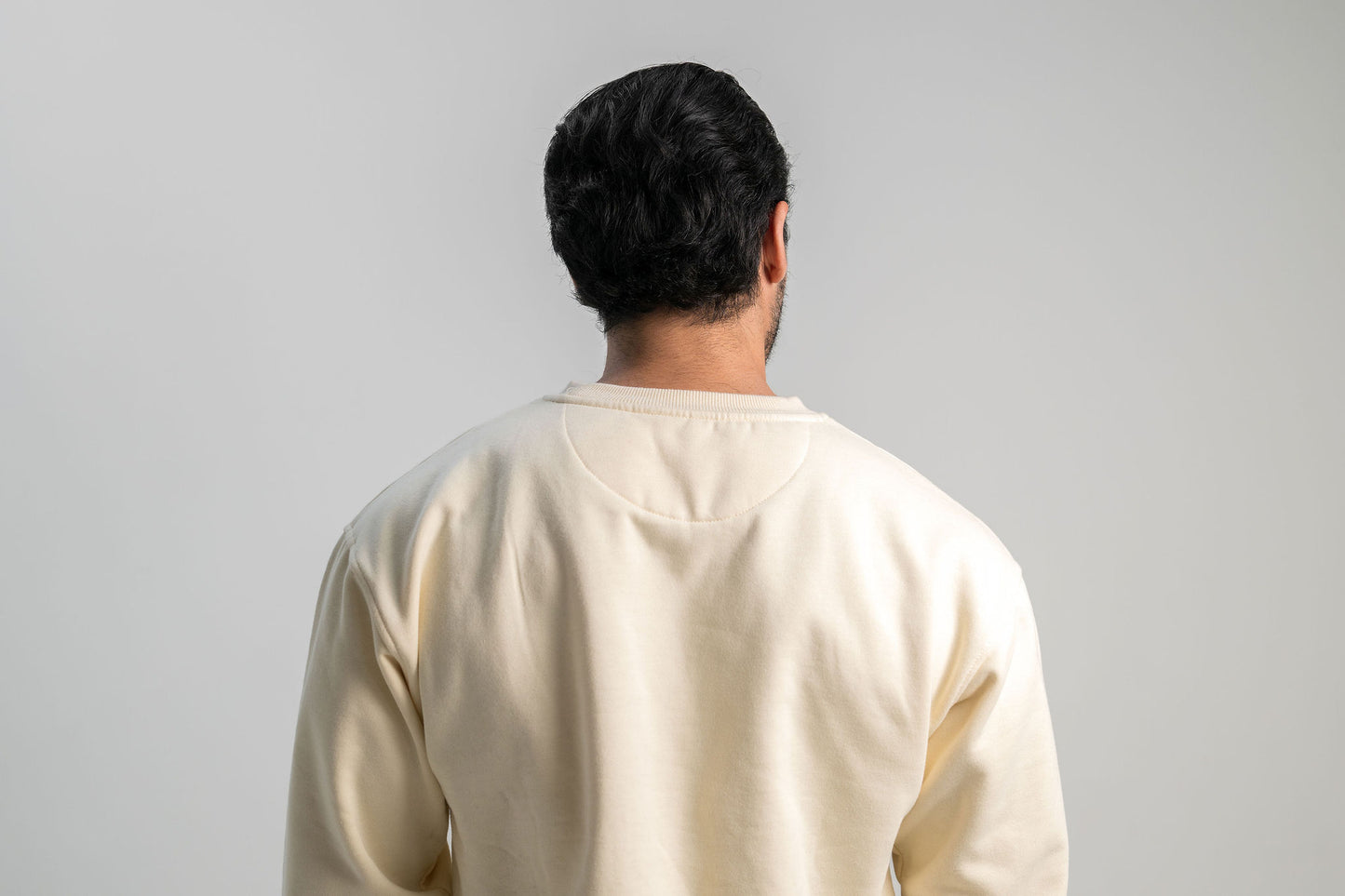 Men's Relaxed Fit Core Crewneck Sweatshirt - Ivory