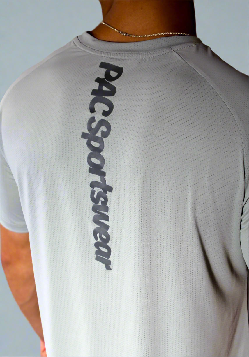 "AeroMesh" Vented Tee - Soft Alloy