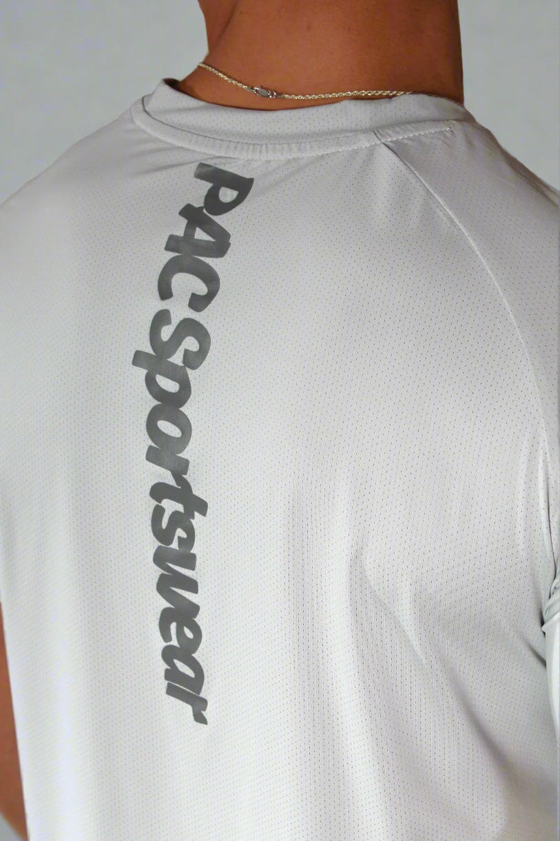 "AeroMesh" Vented Tee - Pale Steel