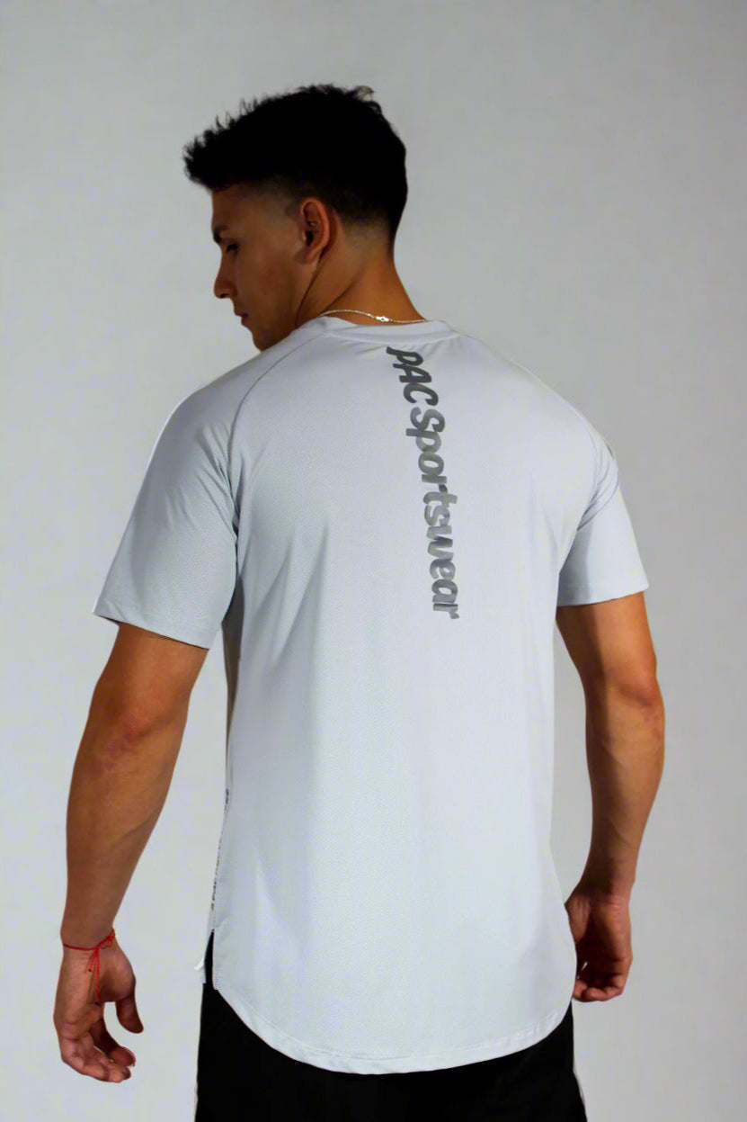 "AeroMesh" Vented Tee - Pale Steel