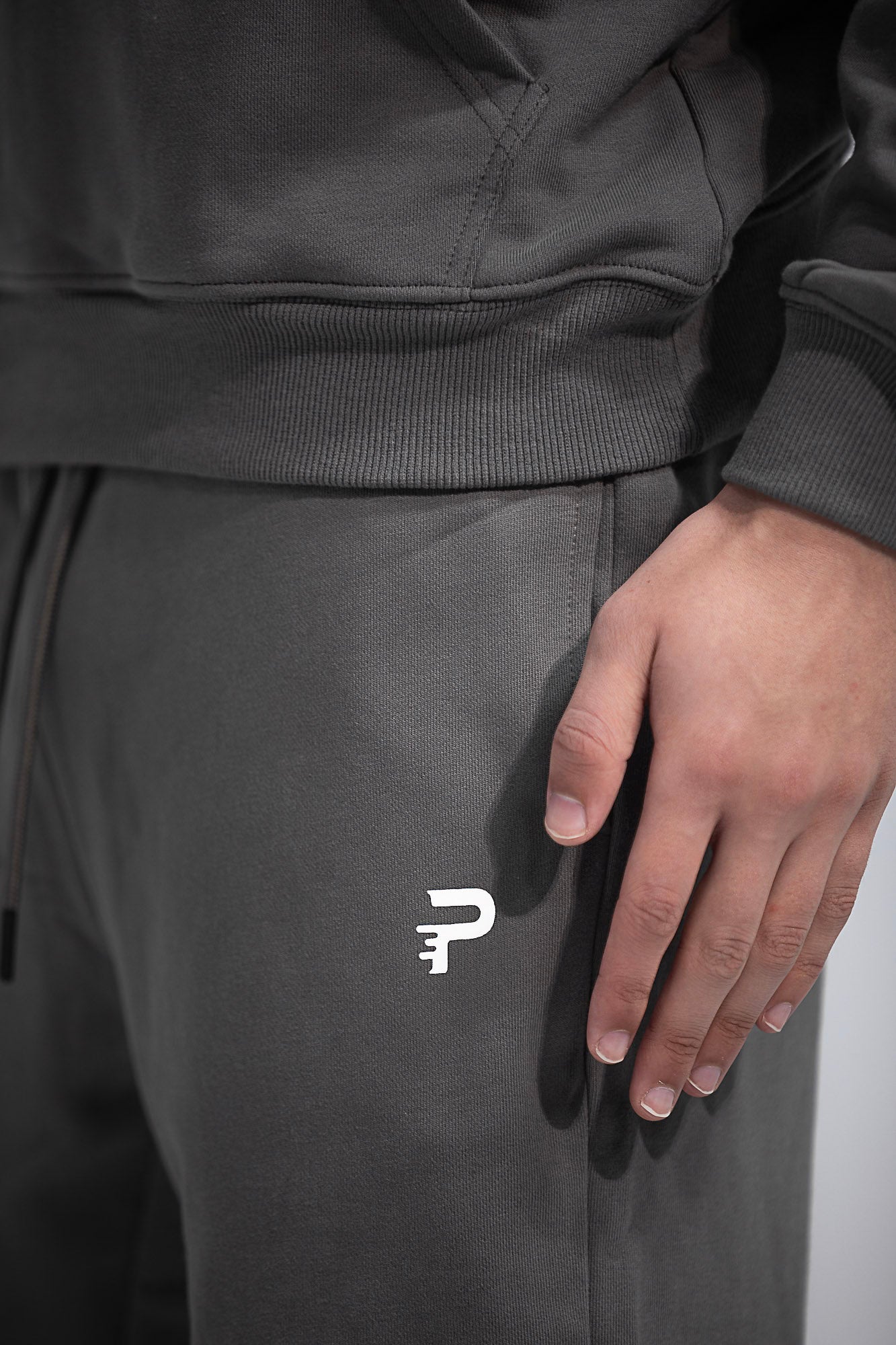Unisex Relaxed French Terry Sweatpant - Slate Grey