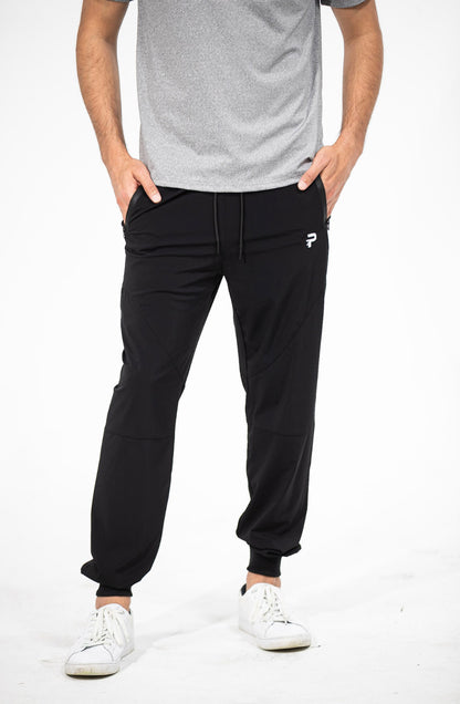 Unisex Fitted Joggers - Black