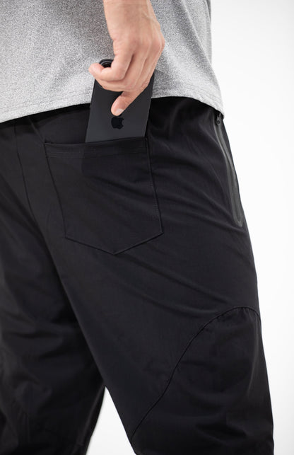 Unisex Fitted Joggers - Black