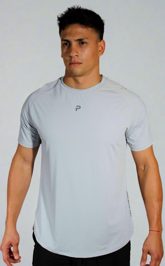 "AeroMesh" Vented Tee - Pale Steel