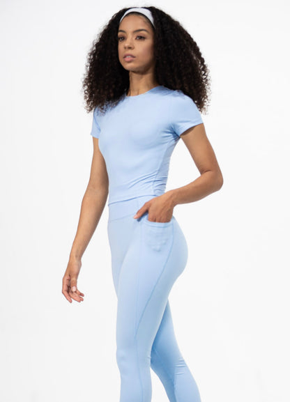 DREAM Training Tee - Icy Blue