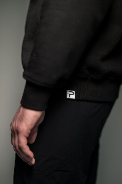 Men's Relaxed Fit Core Crewneck Sweatshirt - Black