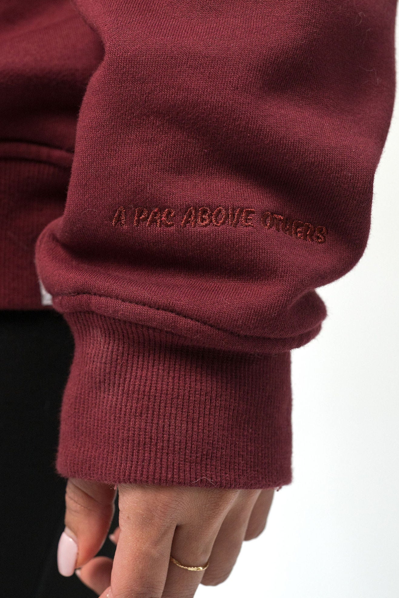 Women's Relaxed Fit Core Crewneck Sweatshirt - Crimson