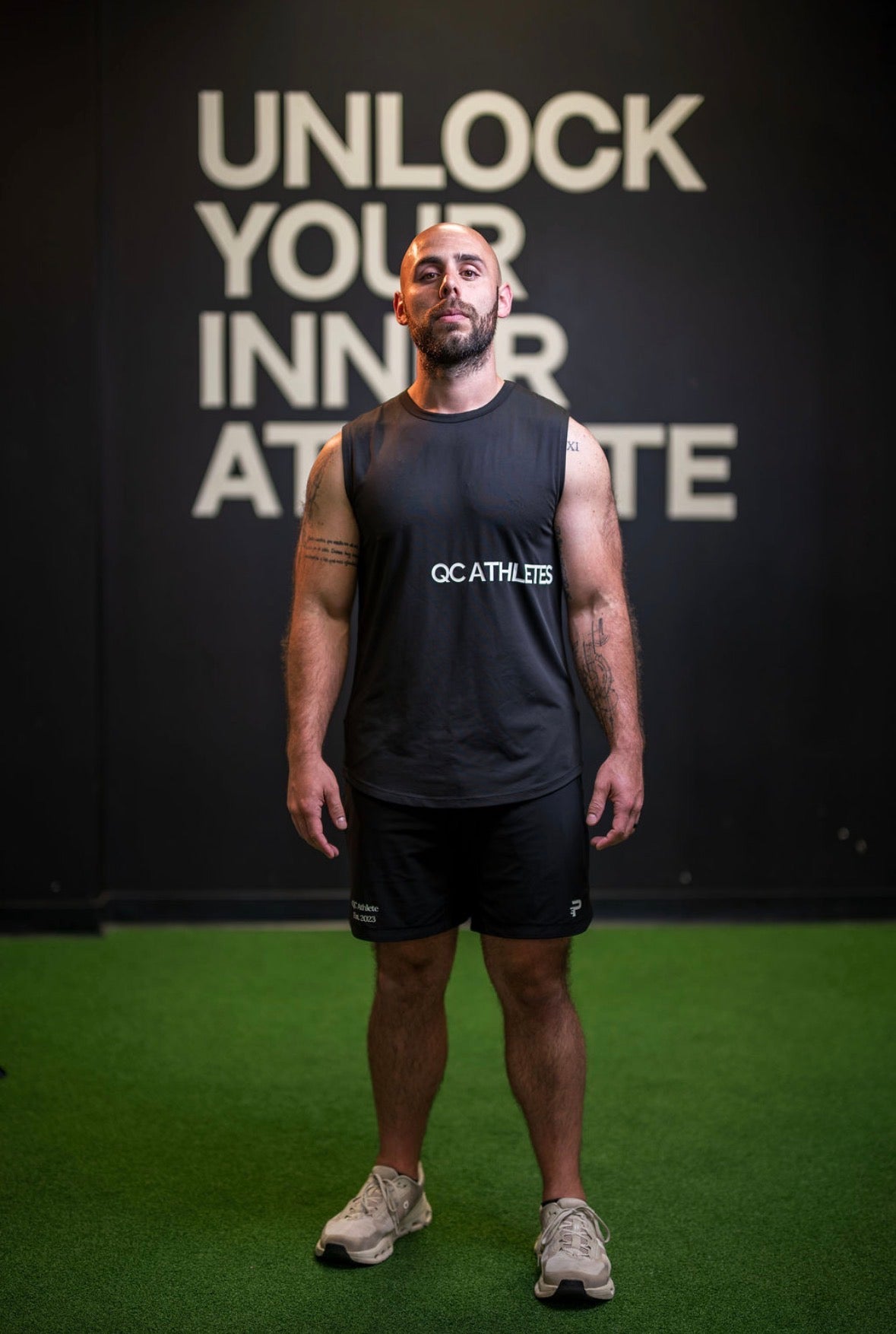 PAC x QC Athletes Hybrid Shorts - Black