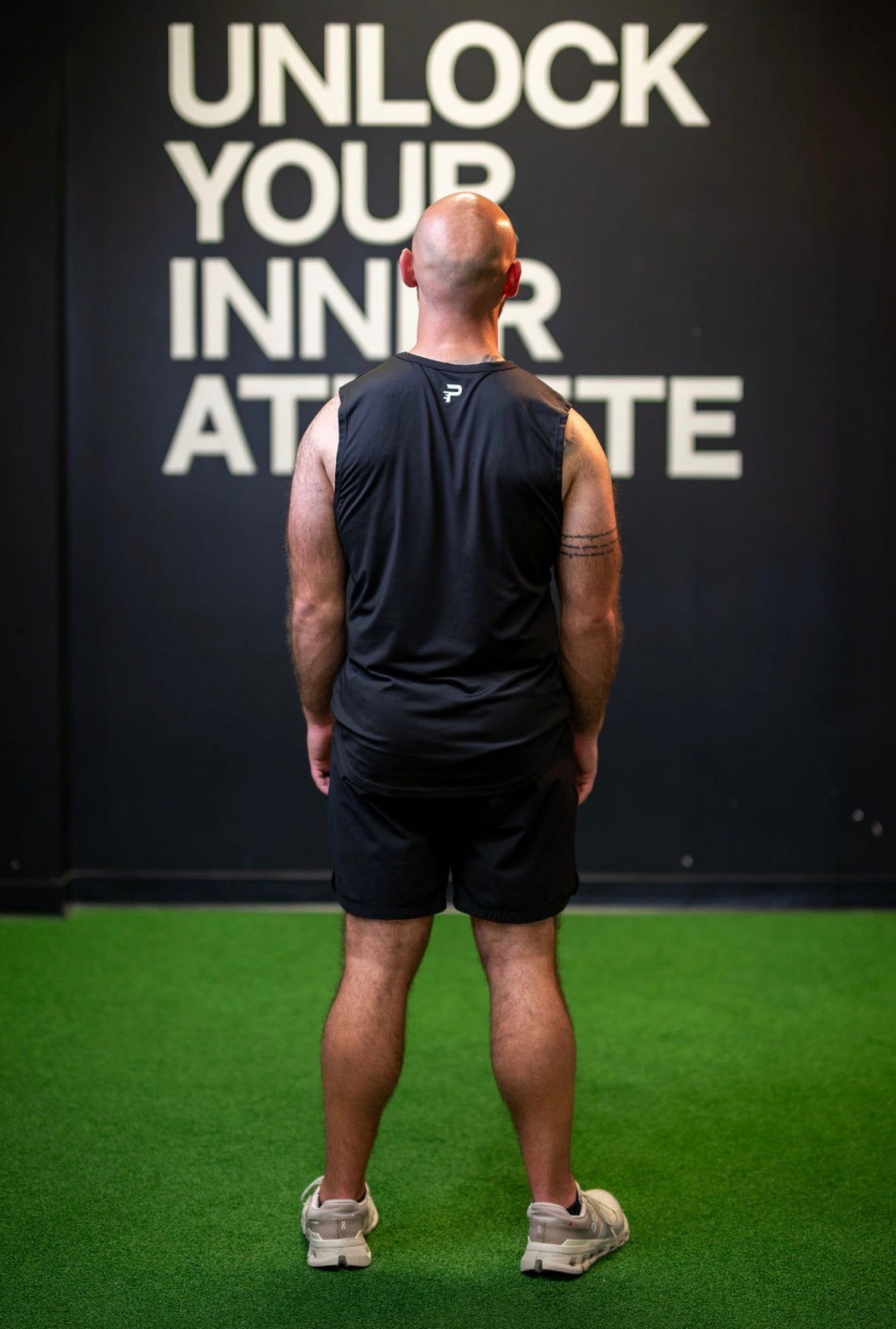 PAC x QC Athletes Hybrid Tank - Black