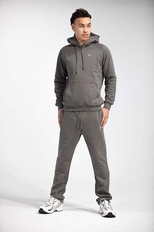 Relaxed French Terry Long Sweatpant - Slate Grey