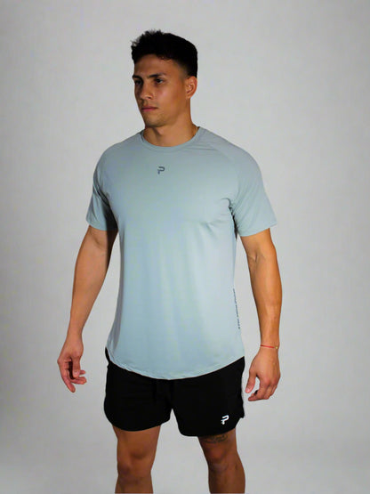 "AeroMesh" Vented Tee - Soft Alloy