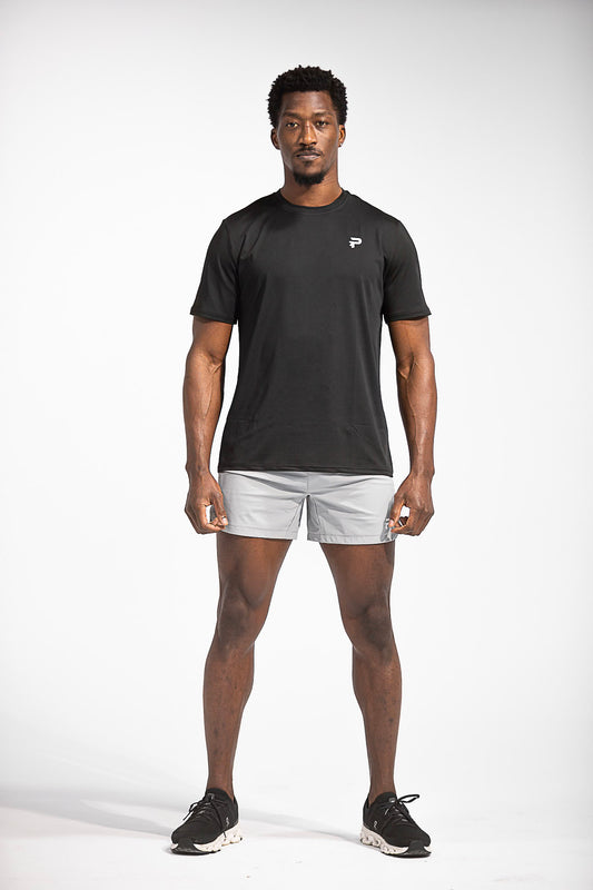 Essential Training Shorts 5 inch - Silver