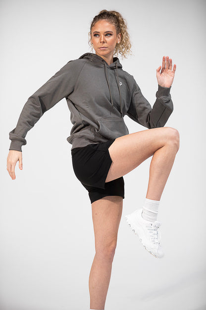 French Terry Hoodie - Slate Grey